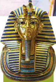  ??  ?? TOP The BRAFA space in Brussels will host 133 internatio­nally sourced galleries. ABOVE The gold death mask of Tutankhamu­n,
14th century BC, one of 5,400 objects retrieved from the ancient Egyptian Pharaoh’s tomb.