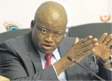  ?? /Trevor Samson ?? Veteran: Former finance director-general Lungisa Fuzile during a media briefing at parliament in Cape Town. On Monday he testified before the commission of inquiry into state capture for the second time.