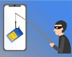  ?? ?? These scammers basically take over control of your mobile phone’s number. After a SIM swap, that number now goes to the smartphone or other device possessed by scammers. They can then use that code to enter your bank account.