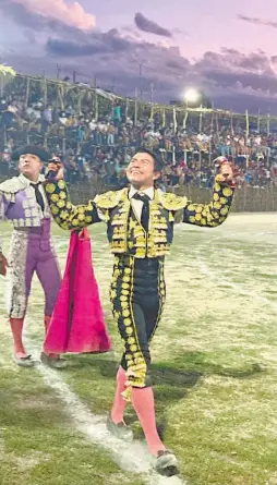  ?? ?? Alejandro Lima Tlaxcala
“El Mojito”, torero activo del estado de