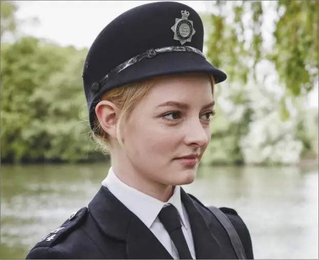  ??  ?? Dakota Blue Richards as seen in “Endeavour”