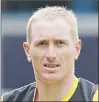  ??  ?? ONE CAP: Chris Kirkland