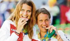  ?? Foto: Michal Růžička, MAFRA ?? Rio 2016
Na posledních letních hrách Barbora Strýcová (vpravo) s Lucií Šafářovou dosáhla na bronz ve čtyřhře.