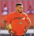  ?? ASSOCIATED PRESS FILE ?? Browns cornerback Joe Haden, who is recovering from ankle surgery, has been placed on the active/physically unable to perform list.