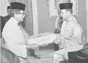 Sultan Kedah Dianugerahkan Darjah Kerabat Diraja Yang Amat Dihormati Perak Pressreader