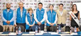  ??  ?? Conferenci­a de prensa en la que se anunció el regreso del equipo