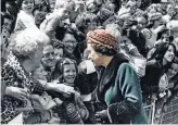  ?? ?? The Queen in George Square, Glasgow, during her Silver Jubilee in 1977