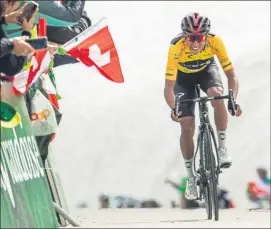  ?? FOTO: EFE ?? Egan Bernal ganador de la pasada edición de la prueba