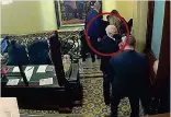  ??  ?? Mike Pence L’ex vicepresid­ente fugge dalla stanza dove si è nascosto con la sua famiglia. I rivoltosi urlano il suo nome