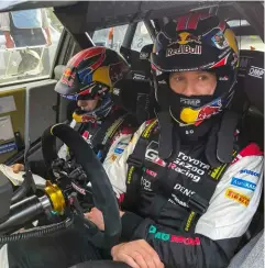  ?? Photos: Toyota Gazoo Racing, M-Sport, mcklein-imagedatab­ase.com ?? Ogier says Powerstage points are a big responsibi­lity