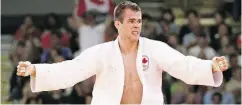  ?? RYAN REMIORZ/ THE CANADIAN PRESS ?? Antoine Valois-Fortier won a bronze medal in the 81-kilogram judo class at the 2012 Olympic Games in London.