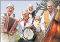  ??  ?? OUT OF TUNE: The Wurzels