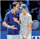  ?? ?? Daniil Medvedev and Jannik Sinner will take on each other in today's AO Men's Singles final