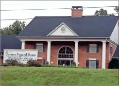  ?? Doug Walker ?? The Salmon Funeral Home has been sold to Polk County funeral home operators Norman Smith, Steve Miller and his son Chris Miller. They plan to continue to operate the Rome business as Salmon Funeral Home for the immediate future.