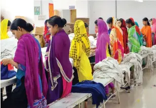  ??  ?? The FHF works with Bangladesh­i garment factories to ensure employees’ eyesight is taken care off.