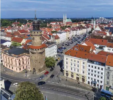  ?? Foto: imago images/Rainer Weisflog ?? Die Altstadt von Görlitz