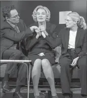  ?? Joan Marcus ?? NOMINEES Jim Parsons, Jessica Lange, center, and Celia Keenan-Bolger in “Mother Play.”