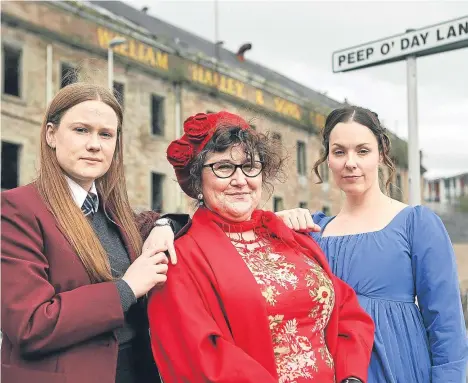  ??  ?? DUNDEE Rep Theatre is hosting the world premiere of a brand new timehoppin­g play this month.
Monstrous Bodies explores social and political issues involving two young women living in Dundee — 200 years apart.
Written and directed by Dundeeborn Sandy...