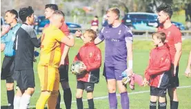  ?? Photo / Karen Hughes ?? Whanganui Athletic hosted Petone FC in their first Central League game in over 20 years.