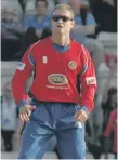  ?? ?? Grant Flower in his Essex days