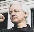  ??  ?? 0 Julian Assange has been living in embassy for five years