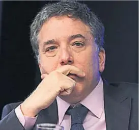  ??  ?? Nicolás Dujovne. Actual ministro de Hacienda de la Nación.