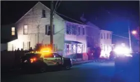  ?? DIGITAL FIRST MEDIA FILE PHOTO ?? Sylvia Williams was shot and killed in a second floor room of this house in the 300 block of North Washington Street on Nov. 18.