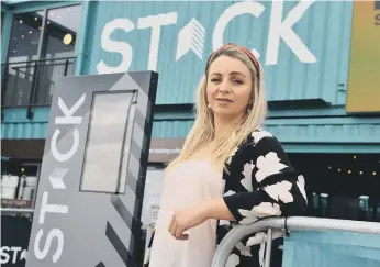  ??  ?? The STACK Seaburn Marketing and Special Project Manager, Gemma Dishman.es open.