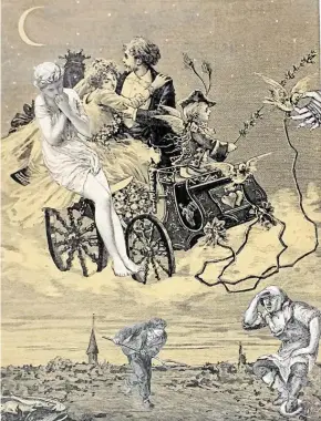  ?? ?? Max Ernst, „L’esprit de Locarno“, Collage aus 1929.
