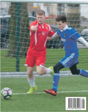  ??  ?? Martin McCallum, in action against Ferguslie Star earlier this year, scored the equaliser last Saturday.