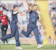  ??  ?? Yorkshire’s Jack Brooks was pleased to play T20 Blast cricket against last week and wants to retain his place.