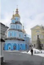  ?? // MATÍAS NIETO ?? Exterior de una iglesia ortodoxa en el centro de Járkov