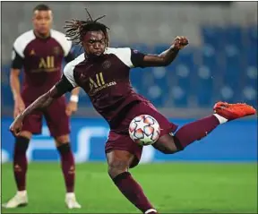  ??  ?? Recrue automnale, Moise Kean s’est distingué en inscrivant un doublé.