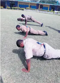  ??  ?? The Sparkling CranWATA push-up competitio­n.