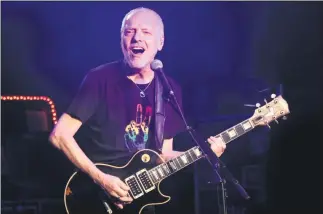  ?? PHOTO BY KEN SETTLE ?? Peter Frampton appeared in a 2019show at DTE Energy Music Theater in Independen­ce Township.