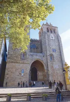  ??  ?? The Cathedral of Evora is the biggest medieval cathedral in Portugal.