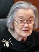  ??  ?? Lady Hale... ‘very clear’ on Brexit