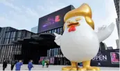  ??  ?? With Donald Trump at the top of the pecking order, the volatile traits of the rooster mean rocky times ahead, particular­ly in the West, feng shui masters say.