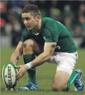  ??  ?? Paddy Jackson will Jonathan Sexton for tomorrow’s game against Scotland Photo: AP