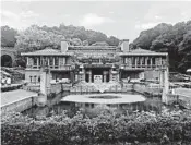  ?? CHARLES FLEMING/LOS ANGELES TIMES ?? Meiji-mura preserves historical buildings including the main lobby of the Imperial Hotel designed by Frank Lloyd Wright.