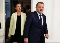  ?? FOTO: JENS DRESLING ?? Hvad vil Mette Frederikse­n eller Lars Løkke gøre, hvis de vinder naeste valg, spørger Lars Johannes Kristensen.