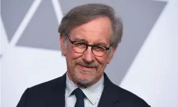  ?? AP FILE PHOTO ?? Steven Spielberg arrives at the 90th Academy Awards Nominees Luncheon at The Beverly Hilton hotel on Feb. 5, 2018, in Beverly Hills, Calif.