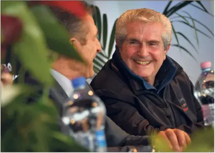  ?? (Photo Michael Alesi) ?? Claude Lelouch,  ans, préside cette semaine le festival monégasque. Il a été accueilli par l’organisate­ur Ezio Greggio.