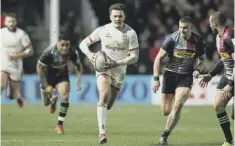  ??  ?? 0 Jacob Stockdale, now playing at 15, is a prolific try- scorer.