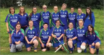  ??  ?? The Glynn-Barntown squad for Sunday’s All-Ireland rounders final in Dublin.