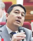  ?? ?? El senador liberal Eduardo Nakayama renunció a su partido porque dice que la nucleación opositora se entregó al cartismo.