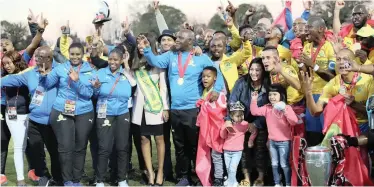  ?? | BackpagePi­x ?? PITSO Mosimane this past weekend won his fourth Absa Premiershi­p, joining an elite club of managers to do so.