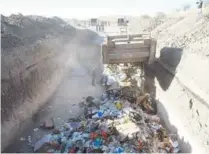  ?? ?? Iniciará investigac­ión del “supuesto” relleno sanitario que inauguró la alcaldesa Tania Flores, en Palaú, el pasado miércoles entre el ejido Sauceda del Naranjo y el mineral de Palaú.