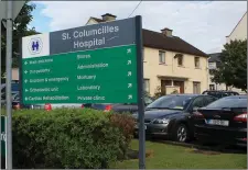  ??  ?? St Columcille’s Hospital, Loughlinst­own.