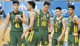  ?? ALVIN S. GO ?? THE FEU TAMARAWS advanced to the Final Four of UAAP Season 81 with a cardiac 71-70 win over the De La Salle Green Archers in their do-or-die clash on Wednesday.